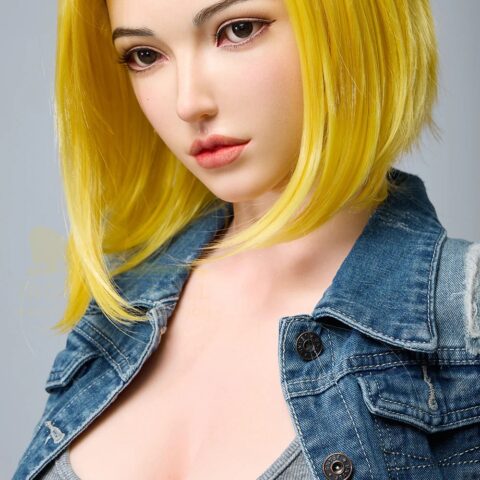 Android 18 - Anime Full Silicone Sex Doll from Dragon Ball - 159cm/5ft3