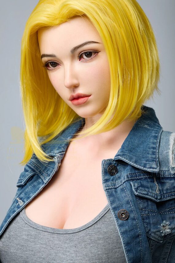 Android 18 - Anime Full Silicone Sex Doll from Dragon Ball - 159cm/5ft3