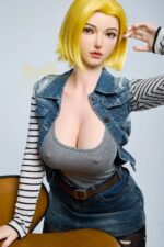 Android 18 - Anime Full Silicone Sex Doll from Dragon Ball - 159cm/5ft3