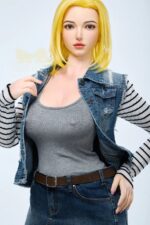 Android 18 - Anime Full Silicone Sex Doll from Dragon Ball - 159cm/5ft3