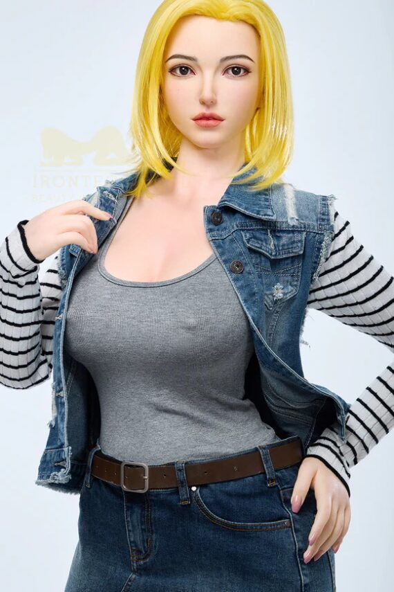 Android 18 - Anime Full Silicone Sex Doll from Dragon Ball - 159cm/5ft3