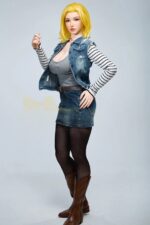 Android 18 - Anime Full Silicone Sex Doll from Dragon Ball - 159cm/5ft3