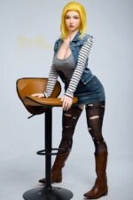 Android 18 - Anime Full Silicone Sex Doll from Dragon Ball - 159cm/5ft3