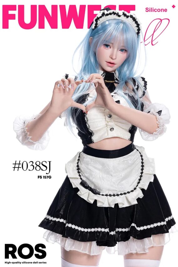 Nikke  - Cosplay Maid Full Silicone Sex Doll - 157cm/5ft2