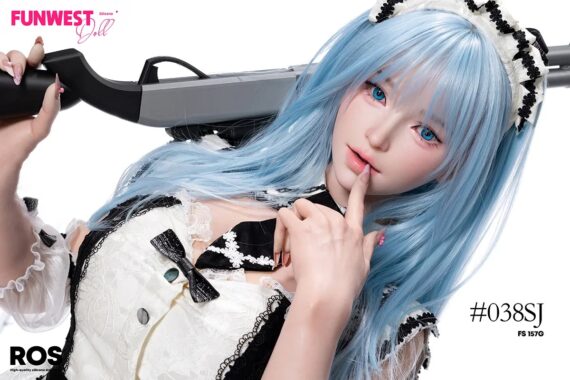 Nikke  - Cosplay Maid Full Silicone Sex Doll - 157cm/5ft2