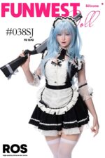 Nikke  - Cosplay Maid Full Silicone Sex Doll - 157cm/5ft2