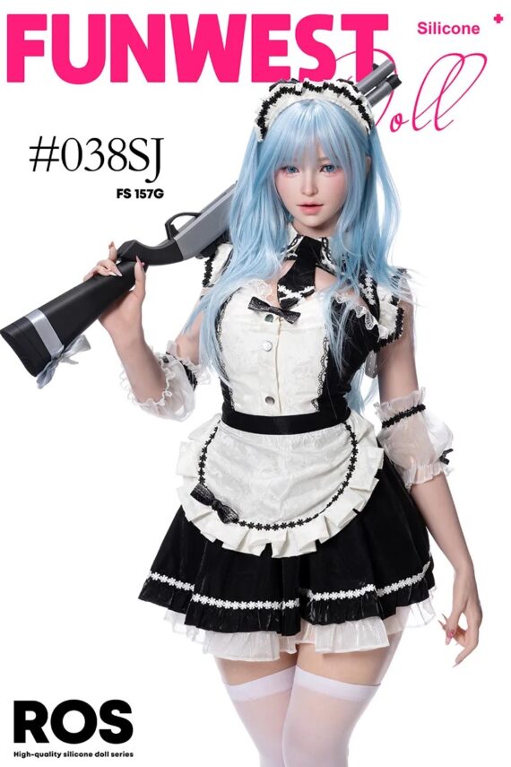 Nikke  - Cosplay Maid Full Silicone Sex Doll - 157cm/5ft2