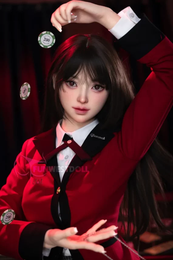 Yumeko Jabami - Gambling Academy Style Full Silicone Sex Doll - 159cm/5ft3