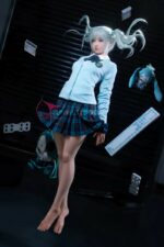 Miku - Anime Cosplay Full Silicone Sex Doll - 159cm/5ft3