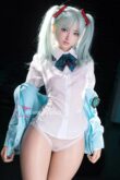 Miku - Anime Cosplay Full Silicone Sex Doll - 159cm/5ft3