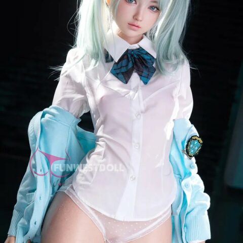 Miku - Anime Cosplay Full Silicone Sex Doll - 159cm/5ft3