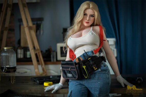 Flora -Blonde  Full Silicone Sex Doll - 165cm/5ft5