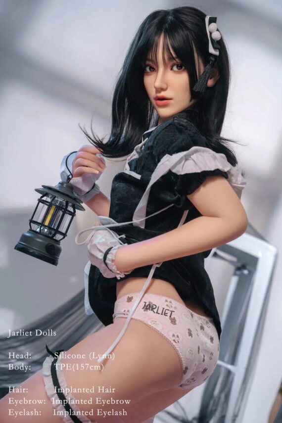 Lynn - Flat Chest Cosplay Sex Doll with Silicone Head - 157cm/5ft2
