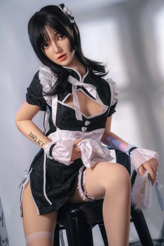 Lynn - Flat Chest Cosplay Sex Doll with Silicone Head - 157cm/5ft2