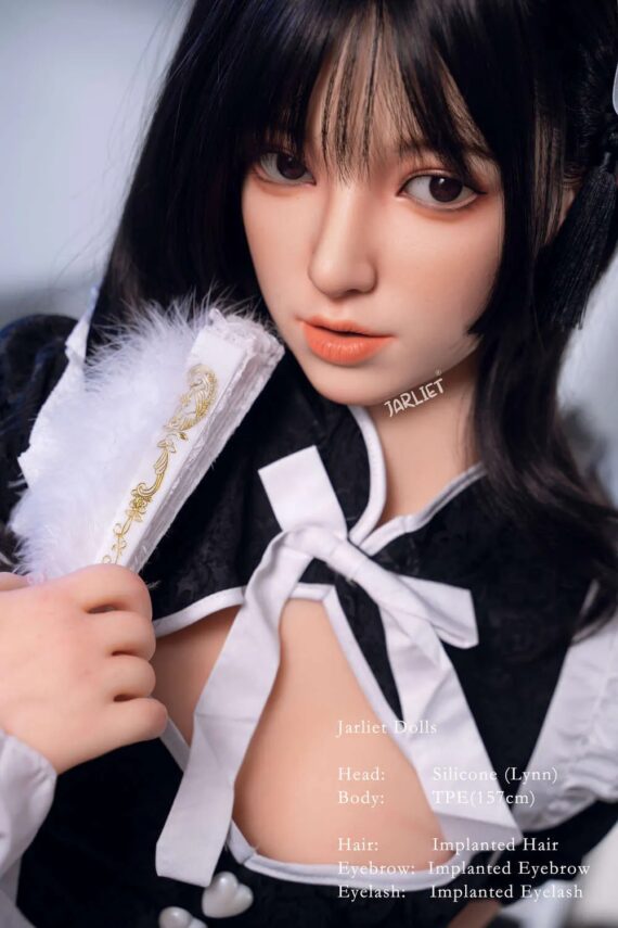 Lynn - Flat Chest Cosplay Sex Doll with Silicone Head - 157cm/5ft2