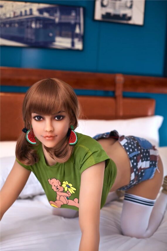 Crystal - Real Girl Sex Doll with Brown Hair - 159cm/5ft2