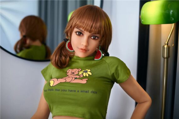 Crystal - Real Girl Sex Doll with Brown Hair - 159cm/5ft2