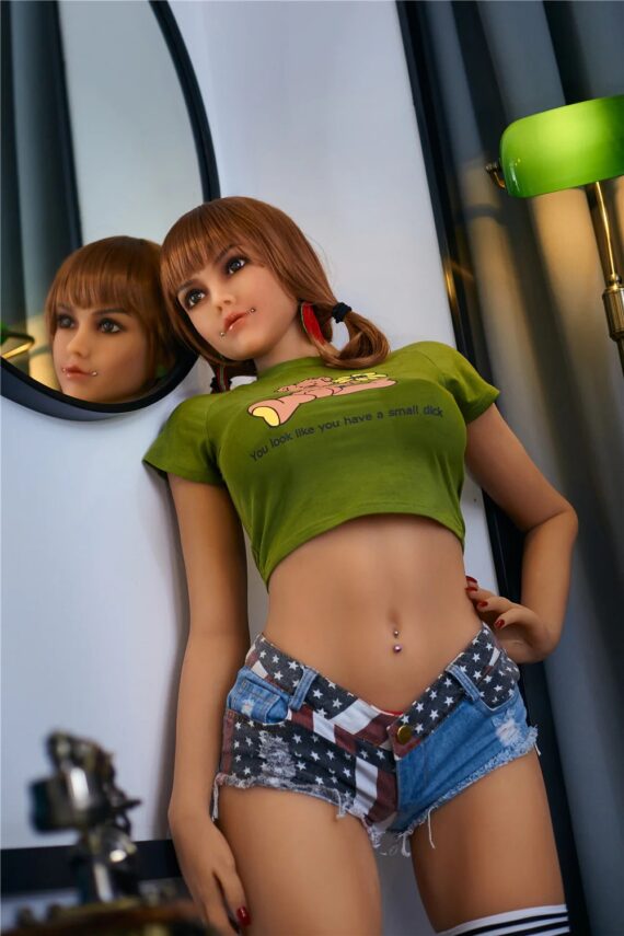Crystal - Real Girl Sex Doll with Brown Hair - 159cm/5ft2