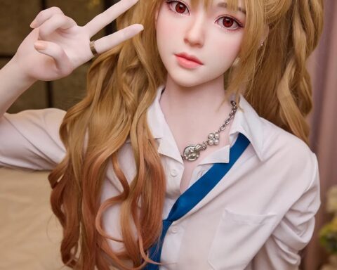 Mellor - Asian Cosplay Sex Doll with Silicone Head - 163cm/5ft4