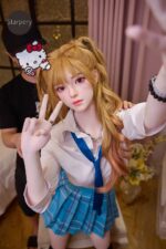 Mellor - Asian Cosplay Sex Doll with Silicone Head - 163cm/5ft4
