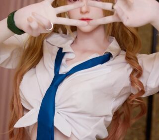Starpery丨Mellor - Asian Cosplay Sex Doll with Silicone Head 5ft 4163cm (20)