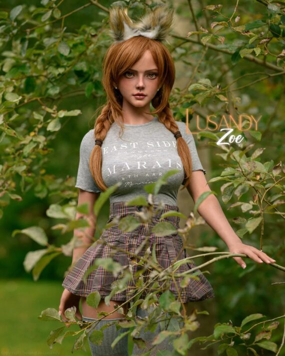 Zoe - Slim Vulpine Full Silicone Sex Doll 161cm/5ft3