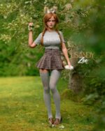 Zoe - Slim Vulpine Full Silicone Sex Doll 161cm/5ft3